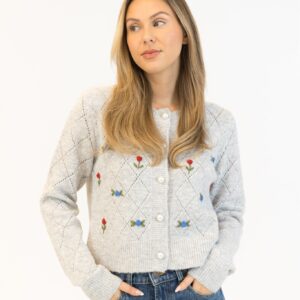 Lacey Rose Eco Cardigan | Grey