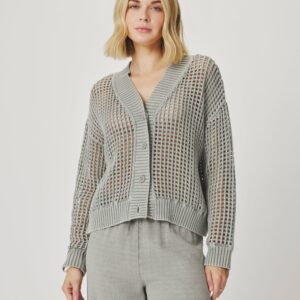 Camellia Cardigan | Eucalyptus