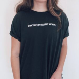 SO OBSESSED t-shirt | black